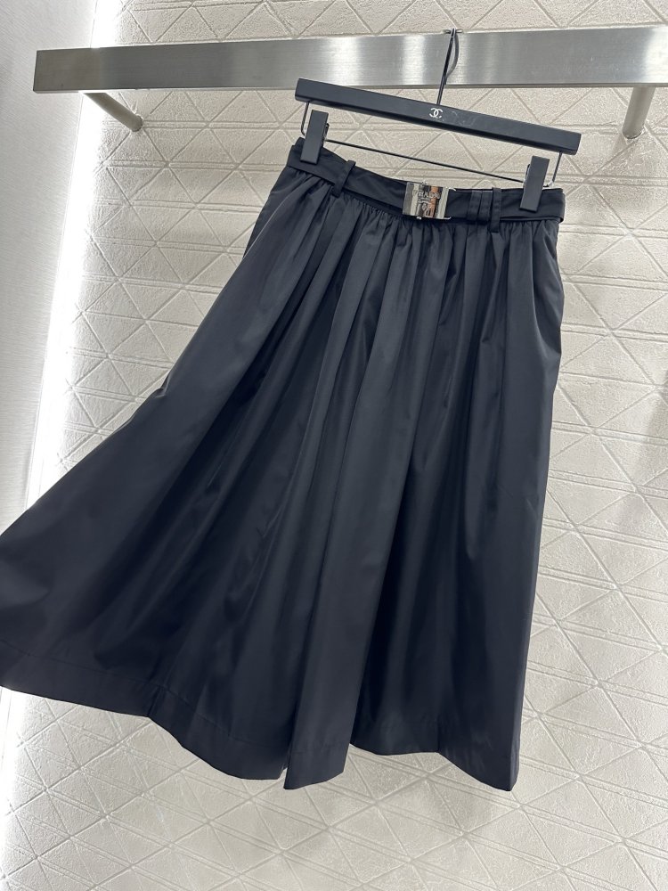 Юбка с высокой талией и поясом фото 8