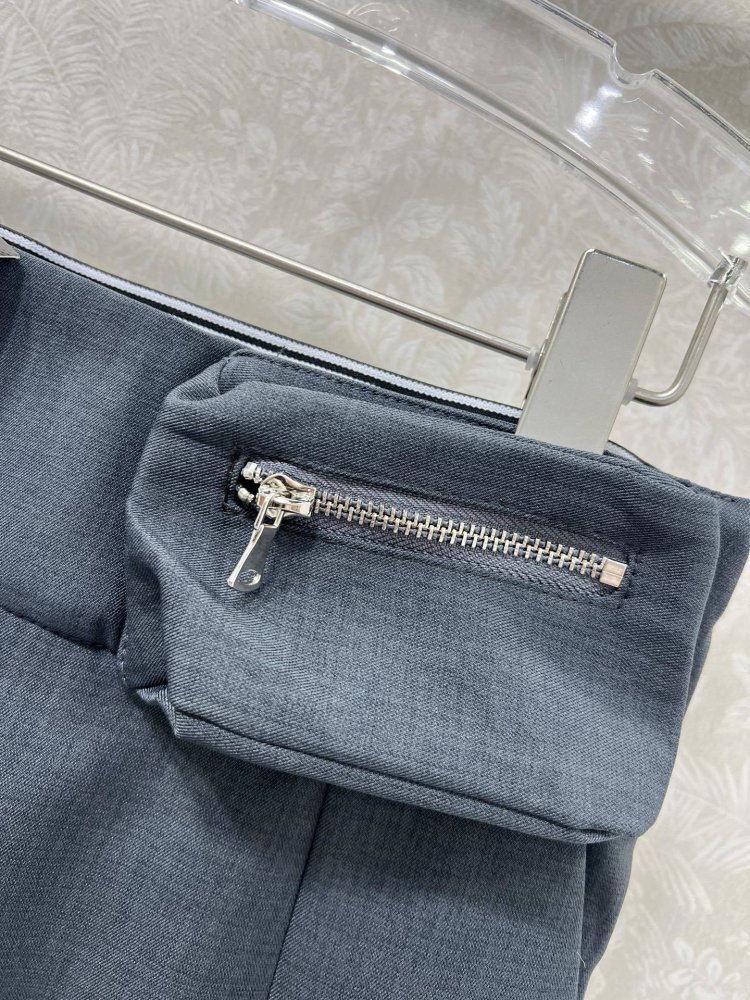 Юбка с высокой талией и сумкой на поясе фото 2