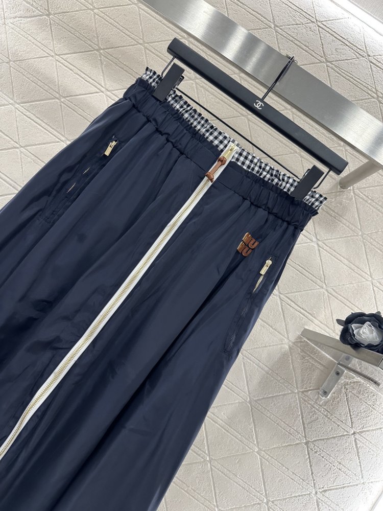 Юбка с высокой талией на молнии фото 3