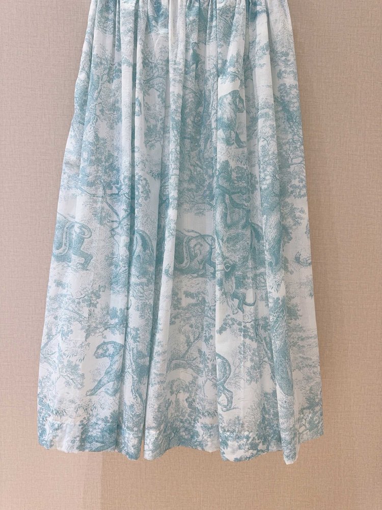 Юбка средней длины с высокой талией и плиссировкой фото 3