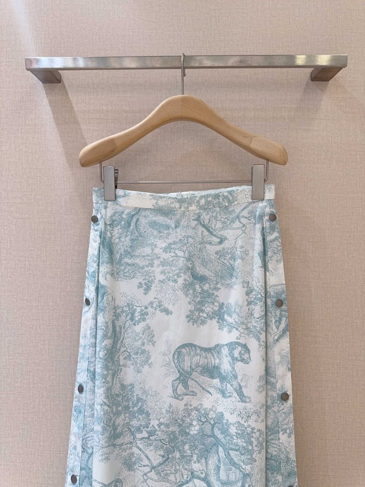 Юбка средней длины с завышенной талией фото 2