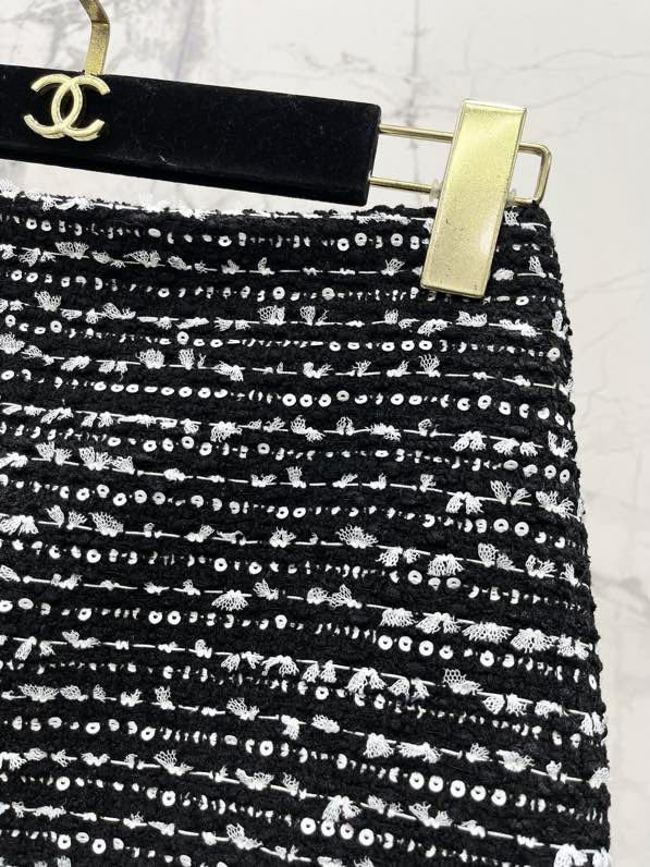 Skirt tweed from finished of ostrich feathers фото 5