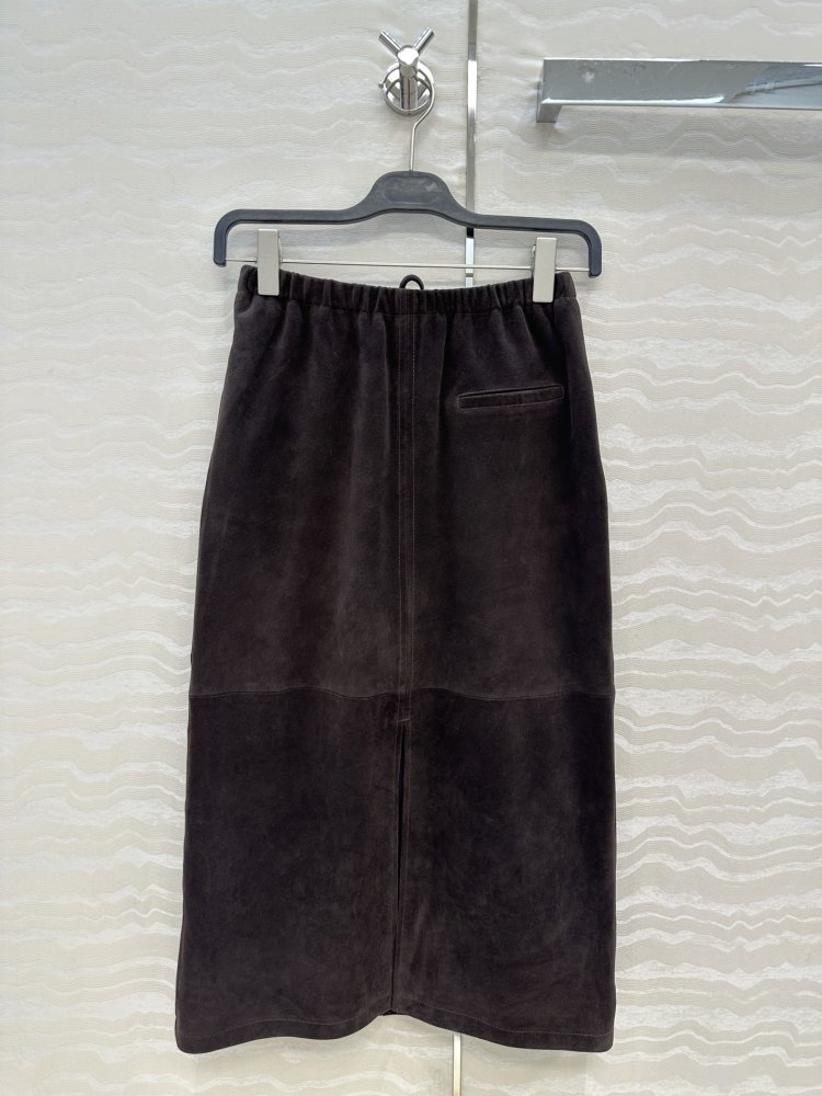 Skirt suede фото 7