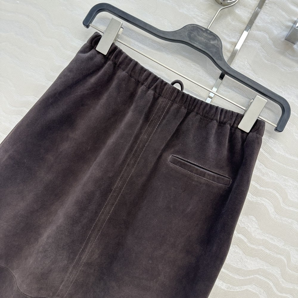 Skirt suede фото 8
