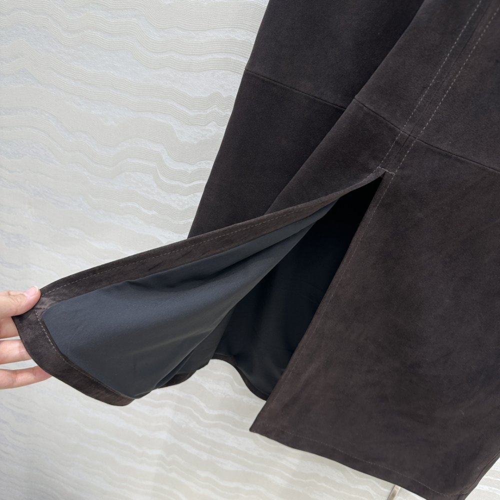 Skirt suede фото 9
