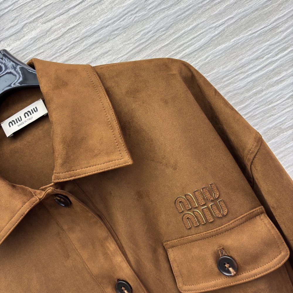 Карамельная замшевая куртка фото 5