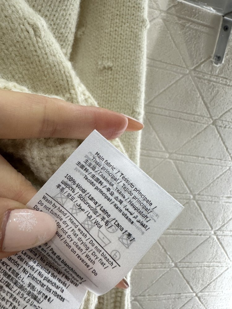 Кардиган из шерстяной вязки фото 8