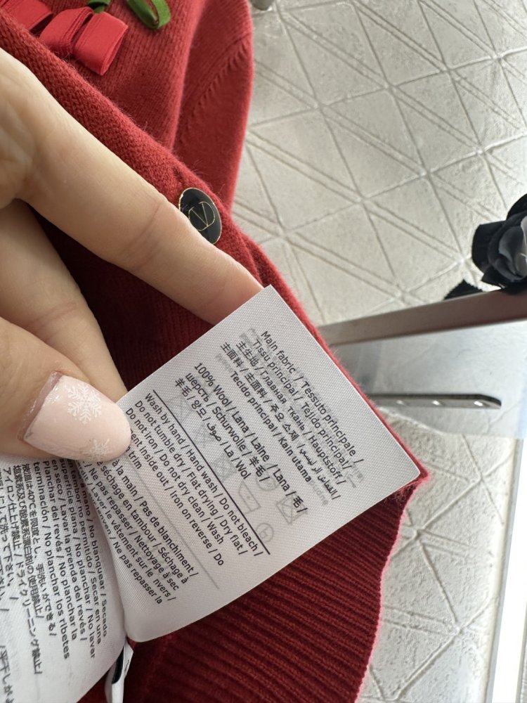 Кардиган из шерстяной вязки фото 9