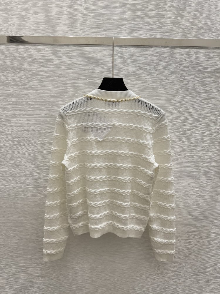 Кардиган з V-образним вирізом і довгими рукавами фото 3