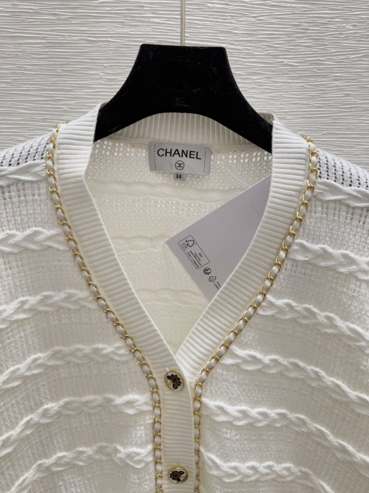 Кардиган з V-образним вирізом і довгими рукавами фото 5