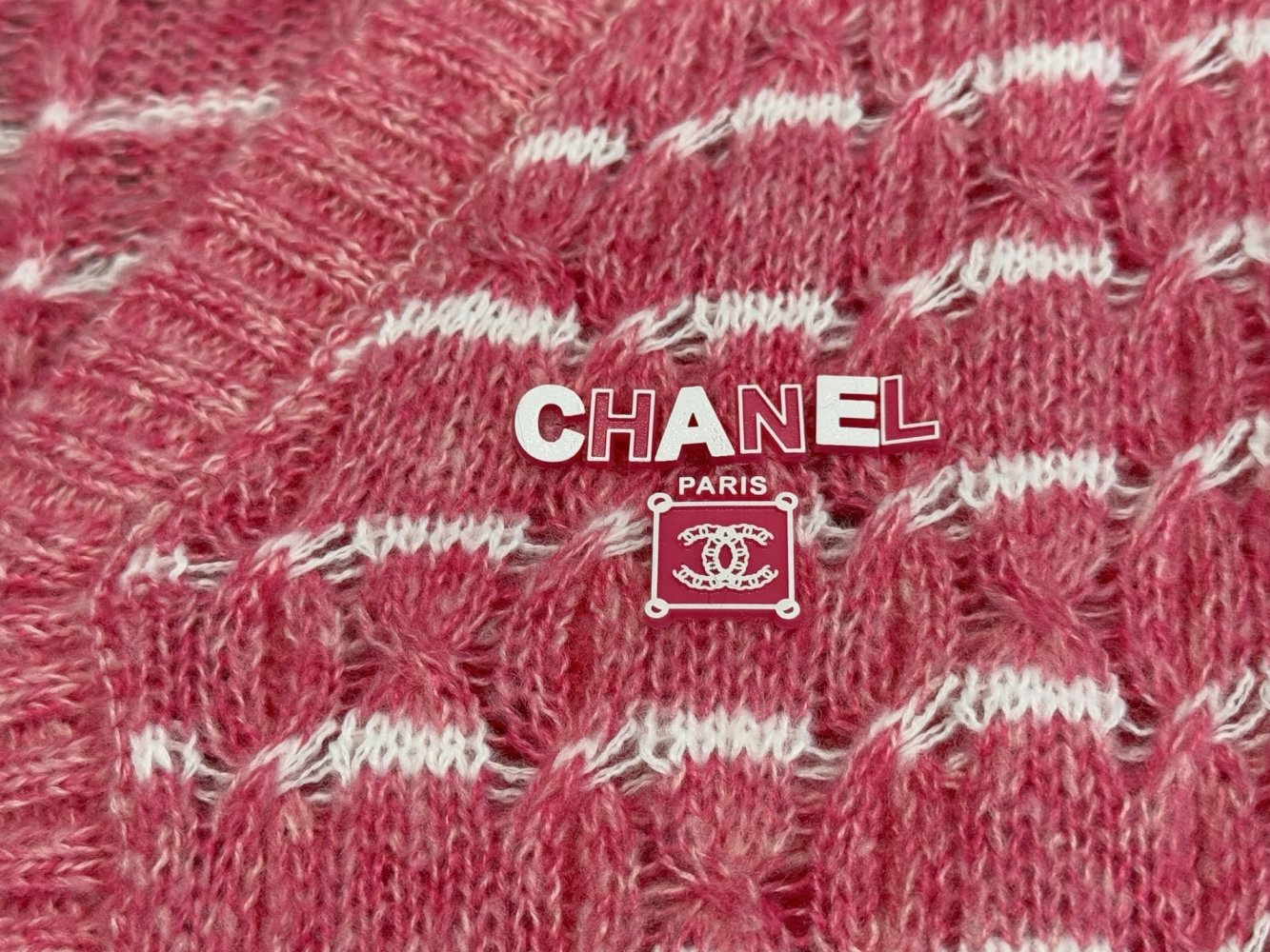 Кардиган в розовую полоску фото 5