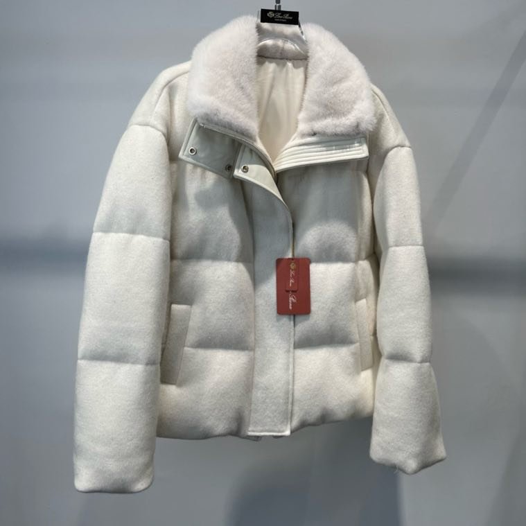 Кашемировая куртка на гусином пуху