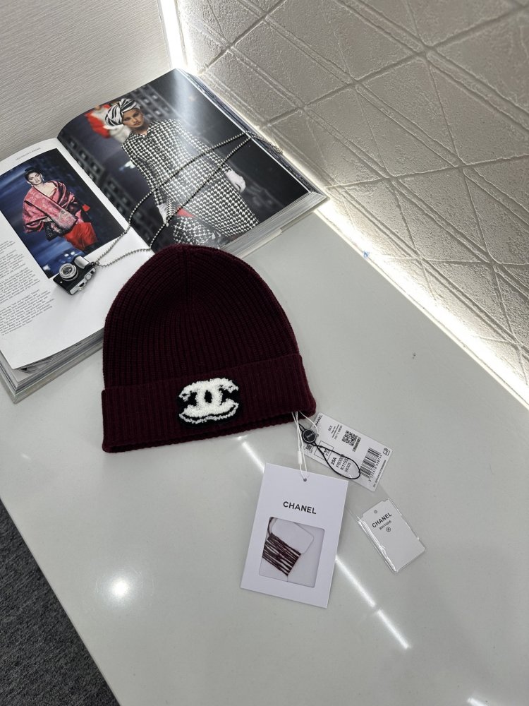 Кашеміру в'язана шапка фото 5