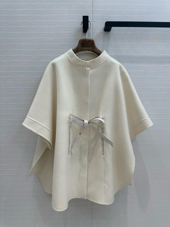 Кашемировое пальто накидка