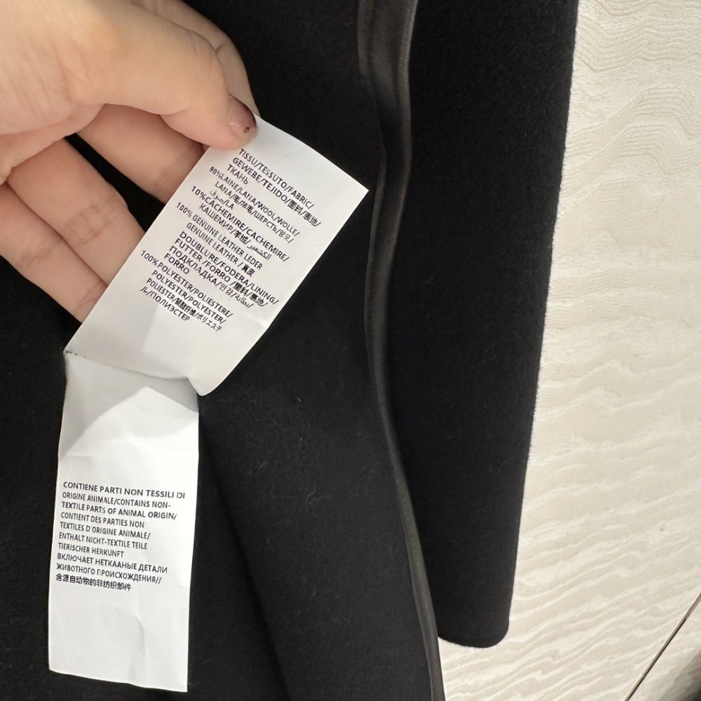 Cashmere coat from hood фото 8