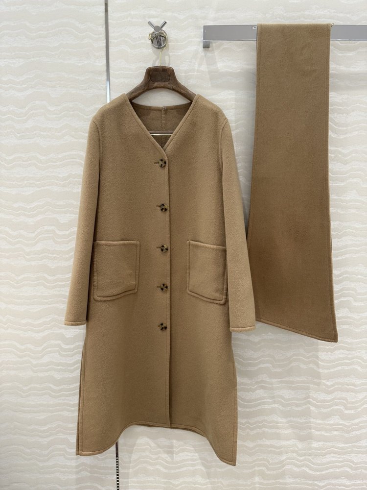 Cashmere coat women's