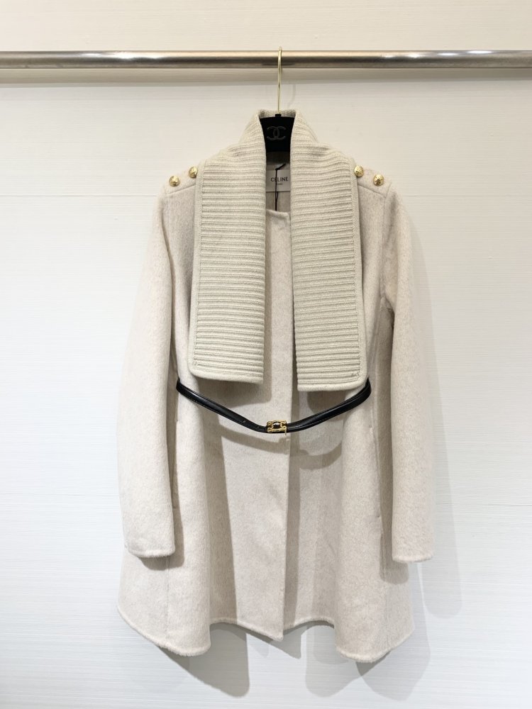 Кашемировое пальто женское