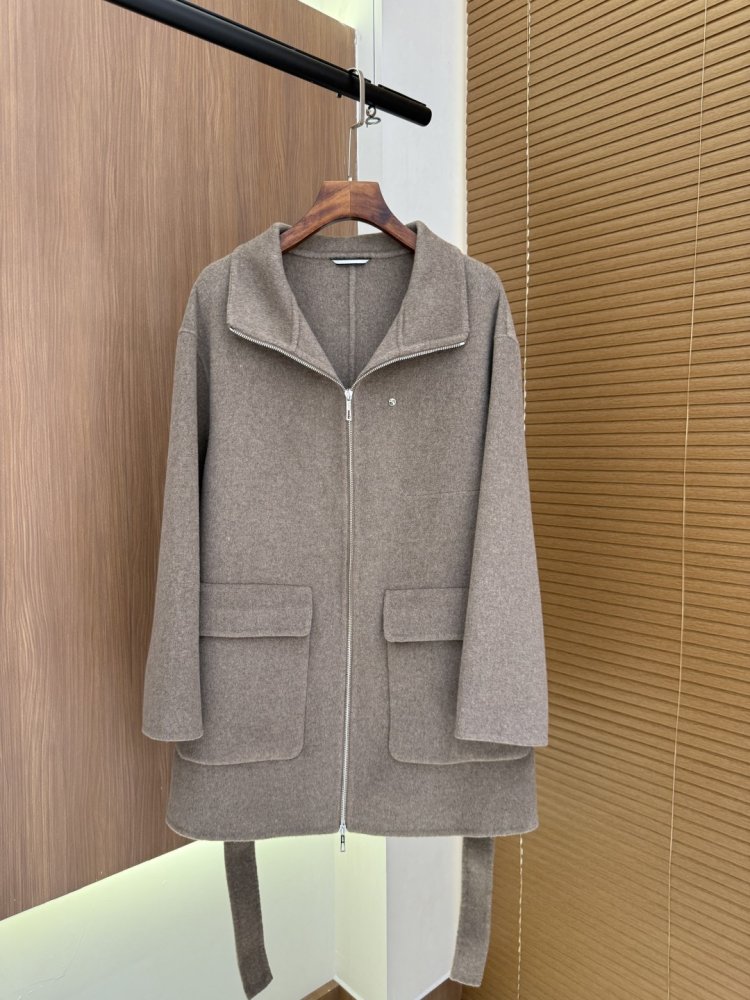 Кашемірове пальто жіноче фото 4