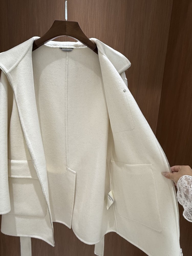 Кашемірове пальто жіноче фото 5