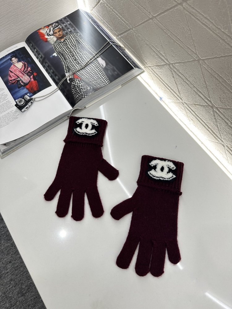 Кашемировые перчатки фото 3