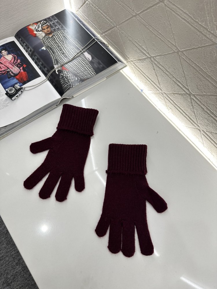 Кашемировые перчатки фото 4