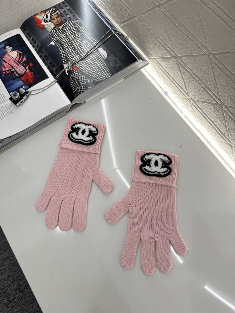 Кашемировые перчатки фото 5