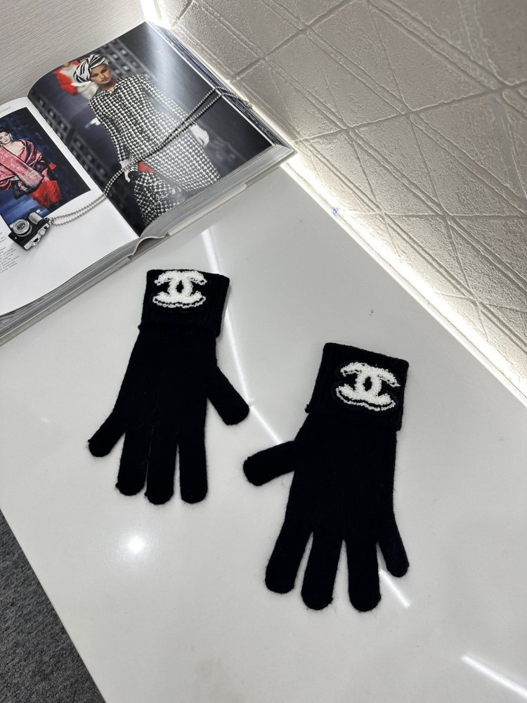 Кашемировые перчатки фото 7