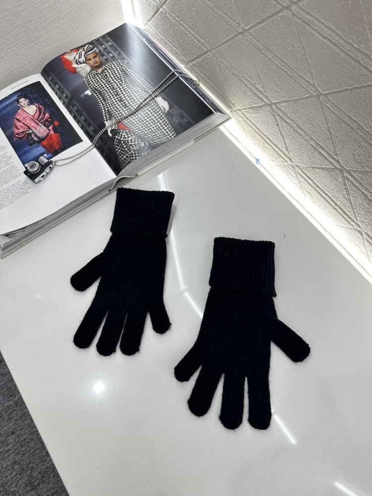 Кашемировые перчатки фото 8