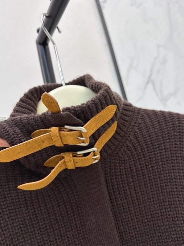 Кашемировый кардиган с кожаными пуговицами фото 2