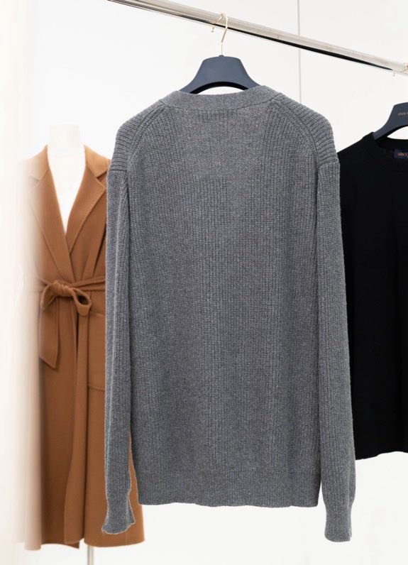 Кашемировый кардиган с вышивкой фото 8