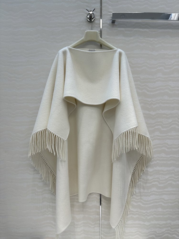 Кашемировый пончо