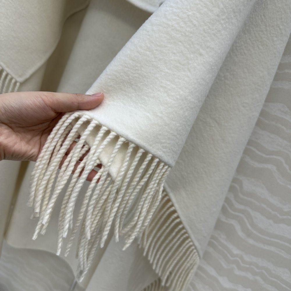 Кашемировый пончо фото 7