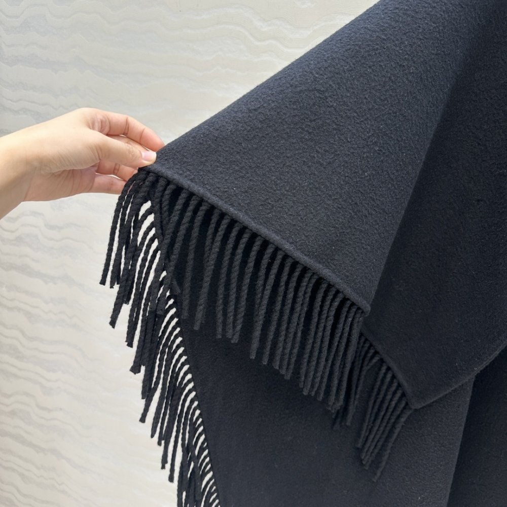 Кашемировый пончо фото 7