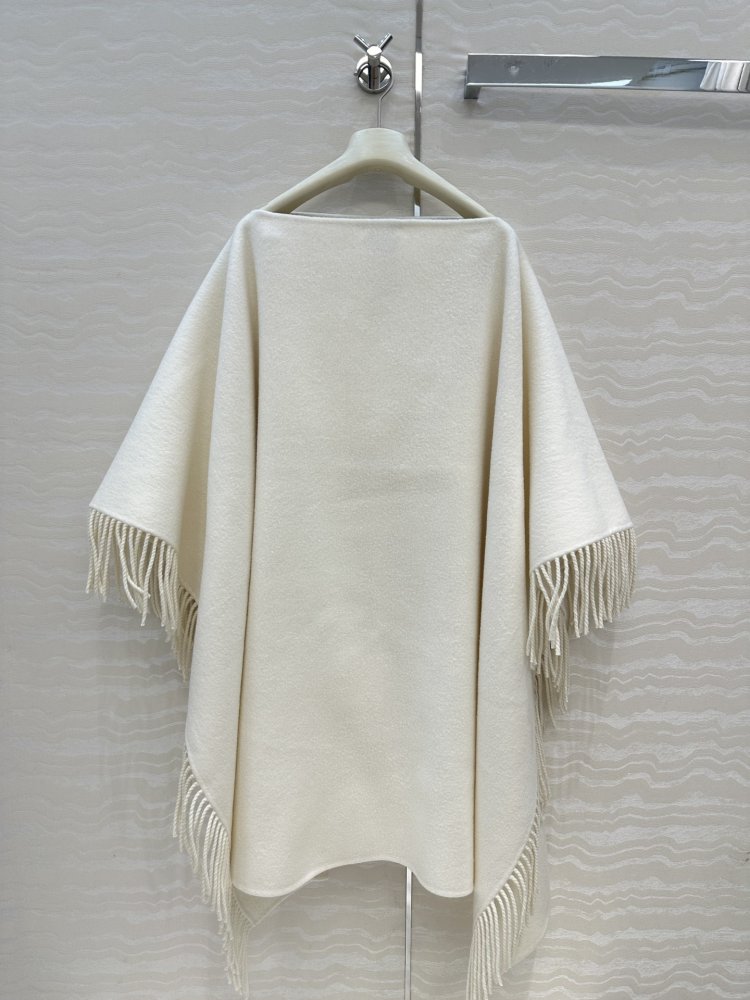 Кашемировый пончо фото 9