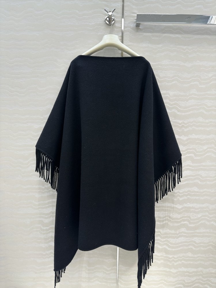 Кашемировый пончо фото 9