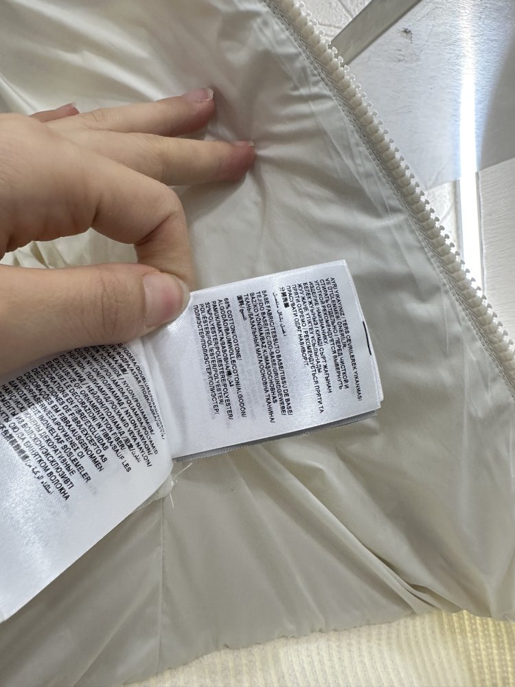 Кашеміру пуховик з коміром стійкою фото 9