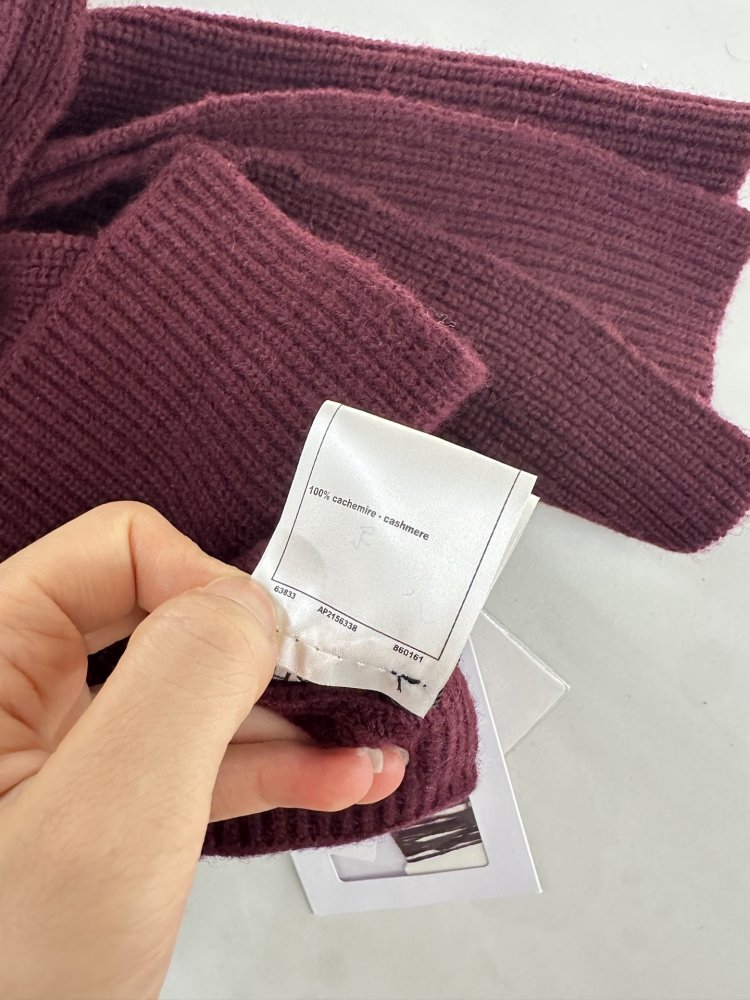 Cashmere scarf фото 9