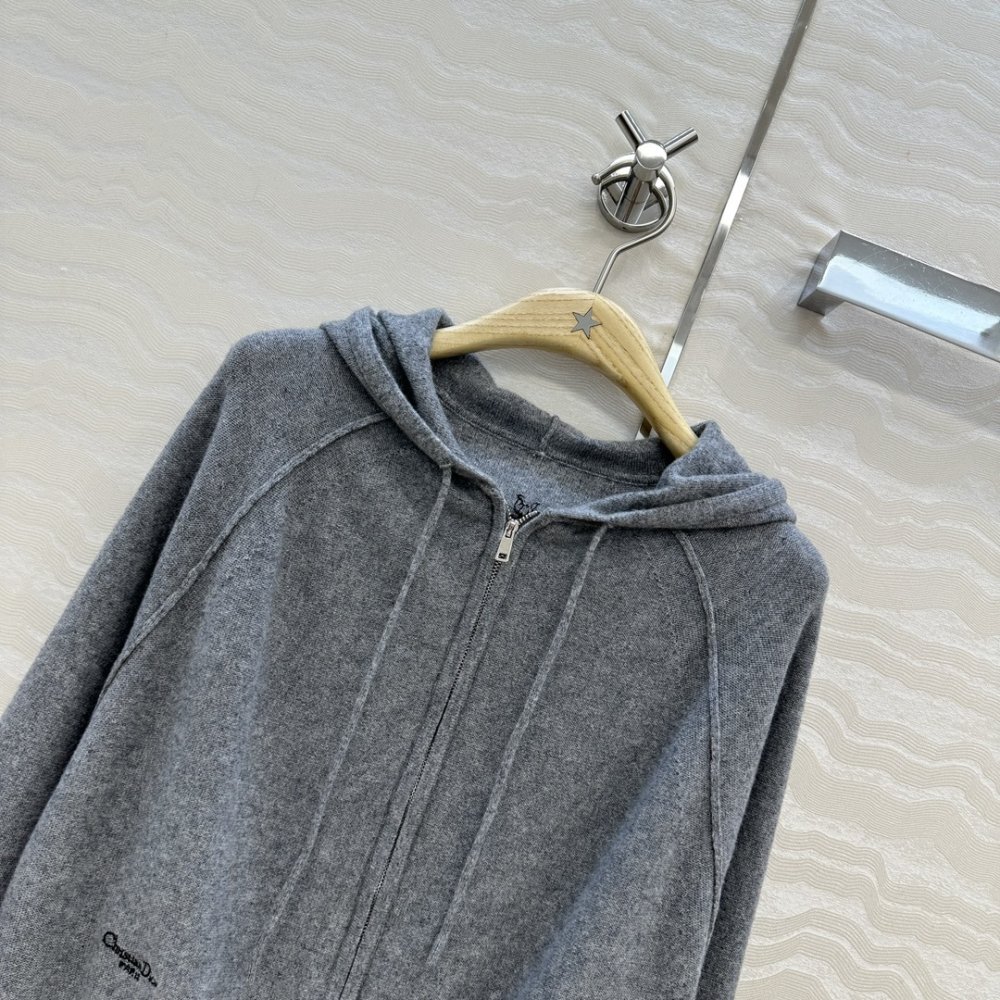 Cashmere pullover from hood фото 2