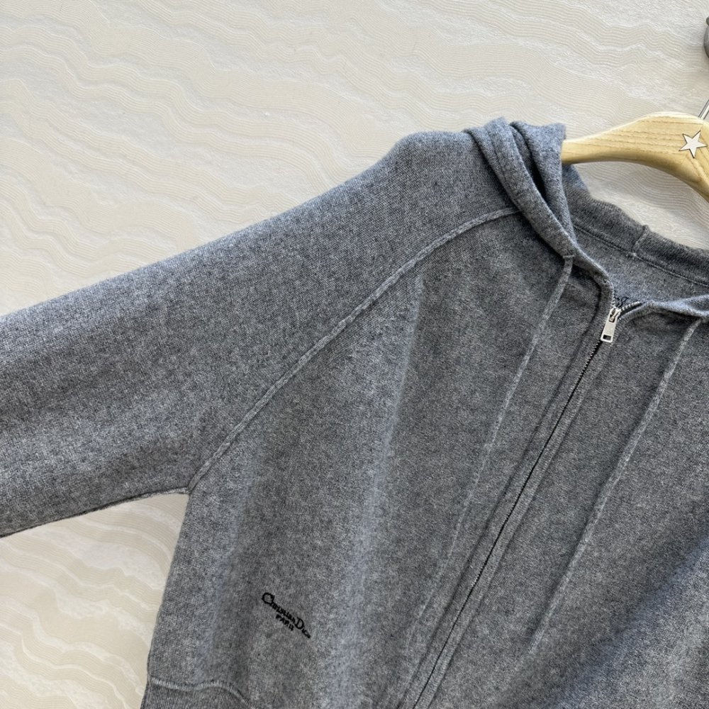 Cashmere pullover from hood фото 4