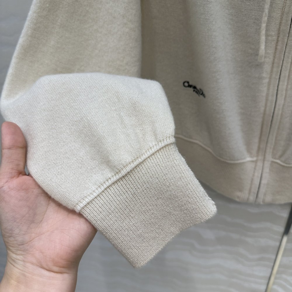 Cashmere pullover from hood фото 5