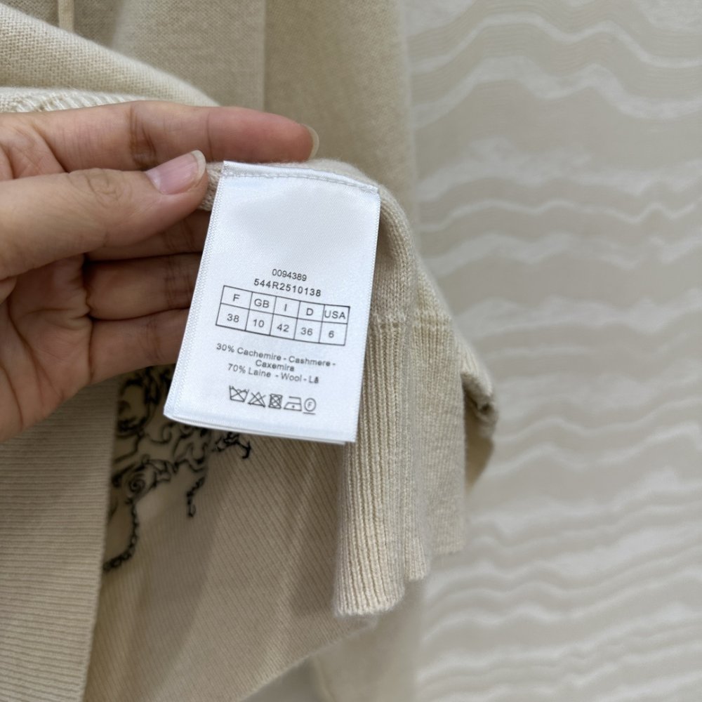 Cashmere pullover from hood фото 7