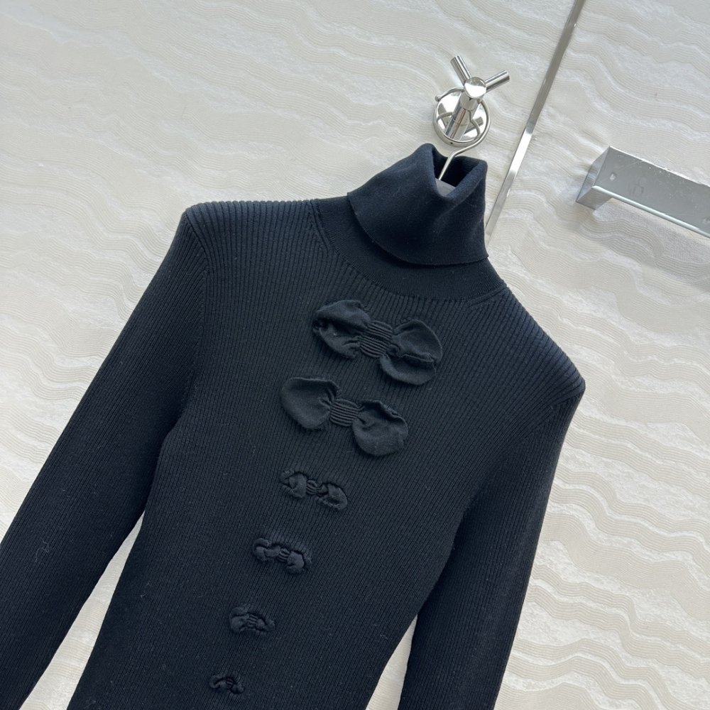 Кашемировый свитер с высоким воротом фото 2