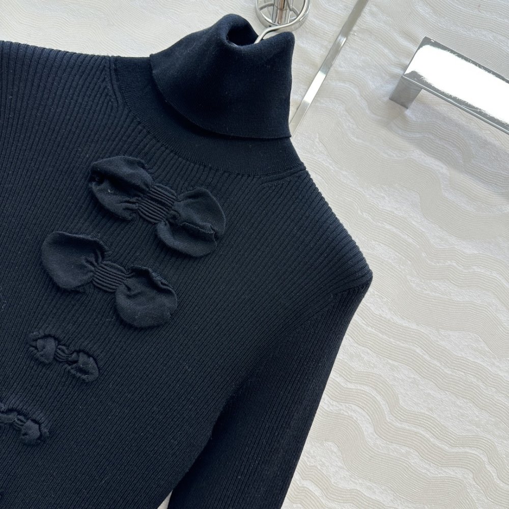 Кашемировый свитер с высоким воротом фото 3