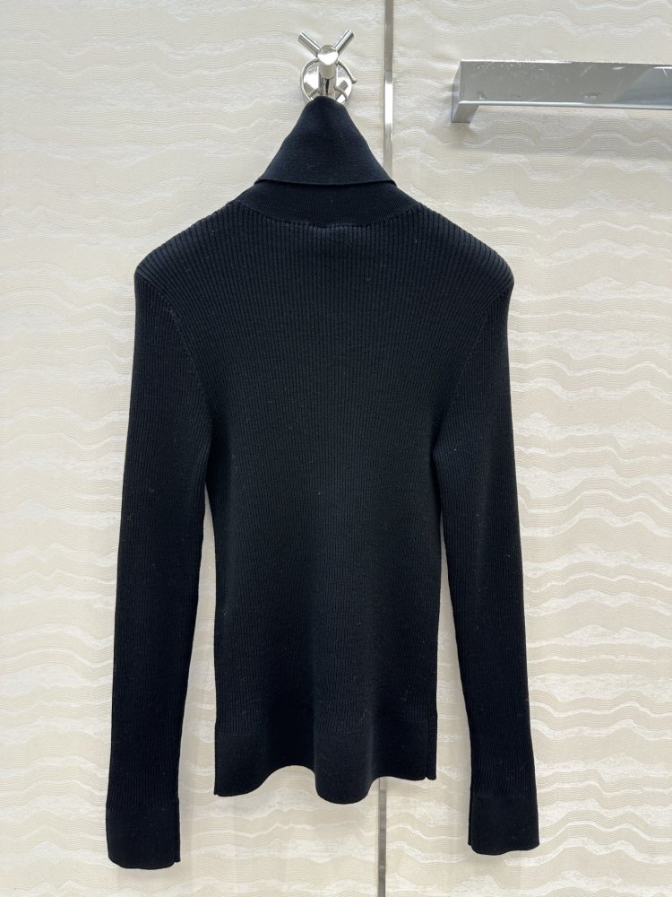 Кашемировый свитер с высоким воротом фото 9