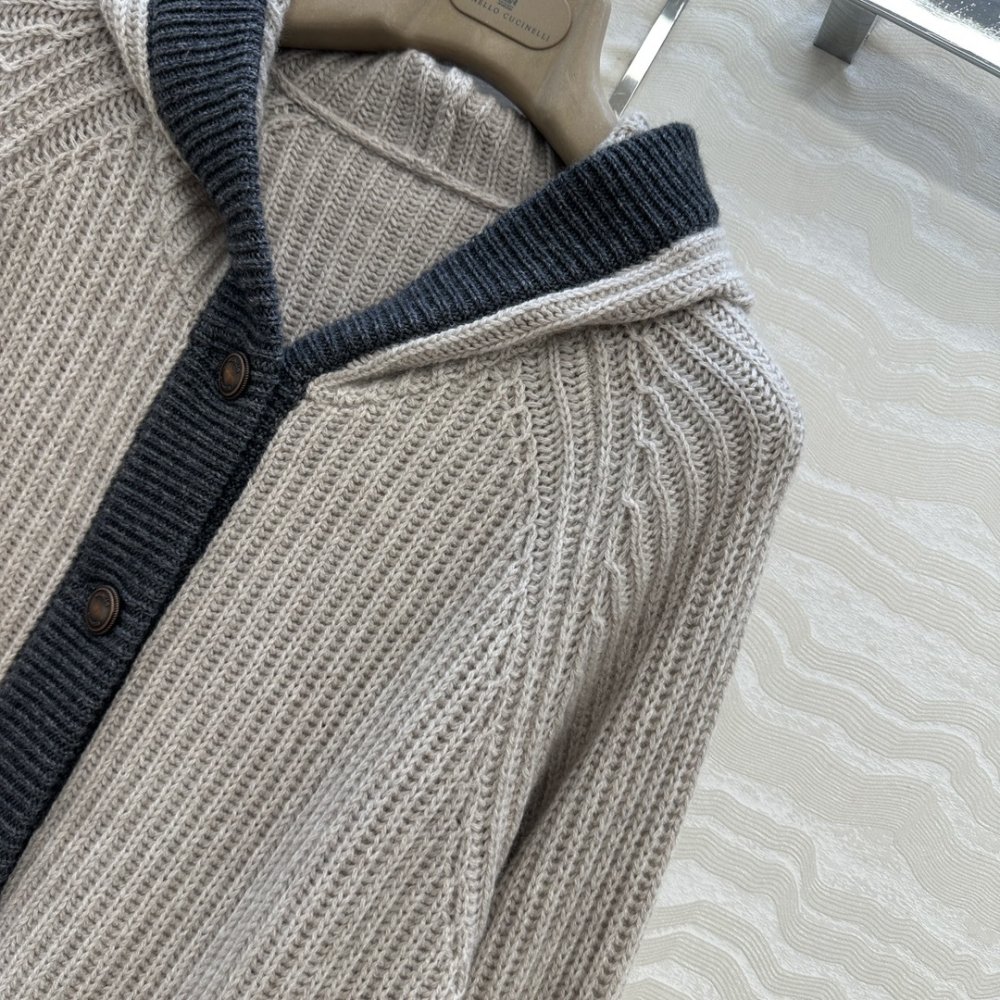 Кашемировый свитер женский на молнии фото 3