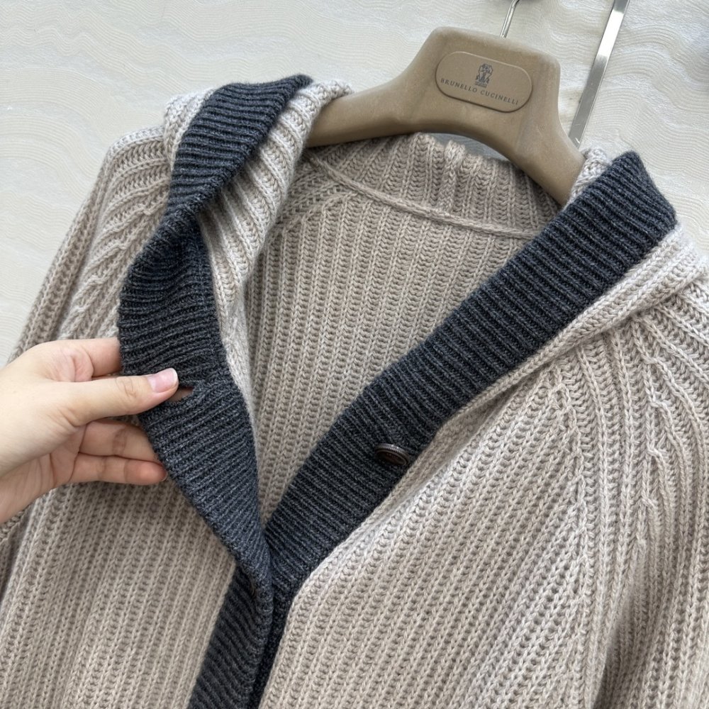 Кашемировый свитер женский на молнии фото 4