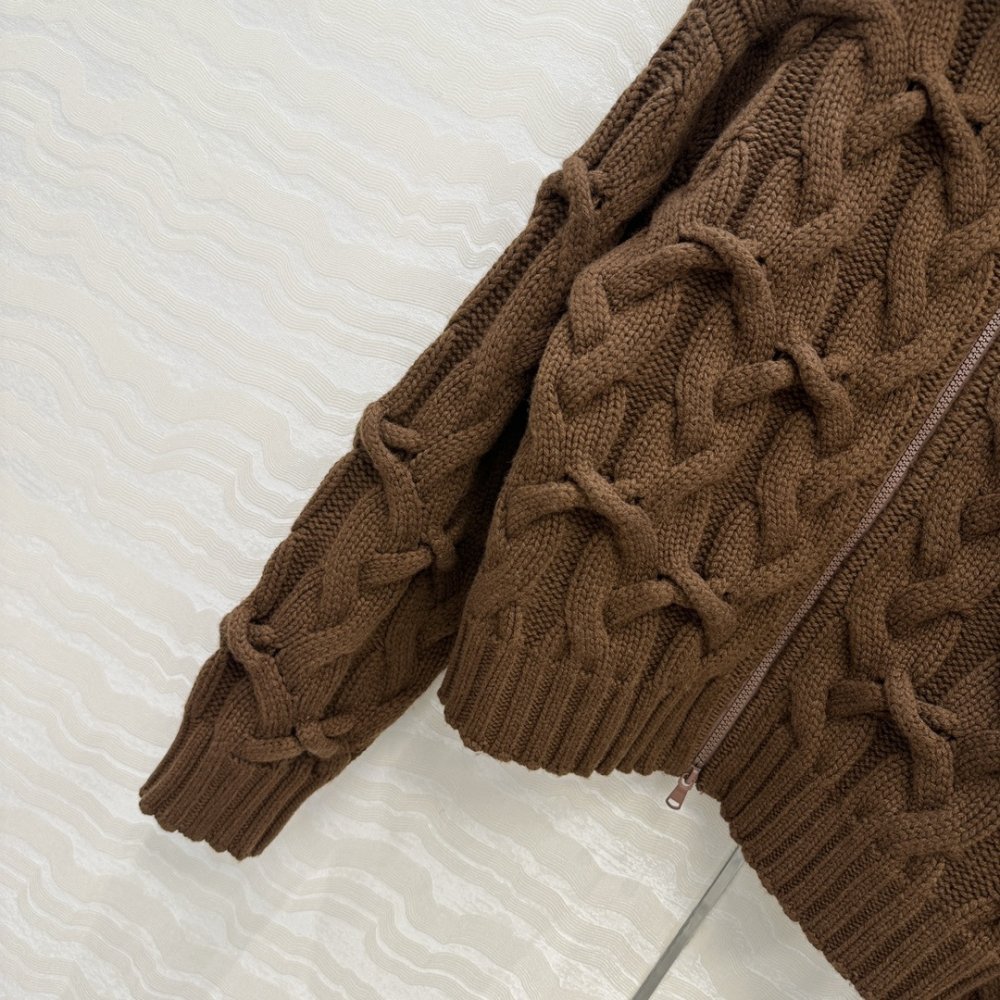 Кашемировый свитер женский на молнии фото 5