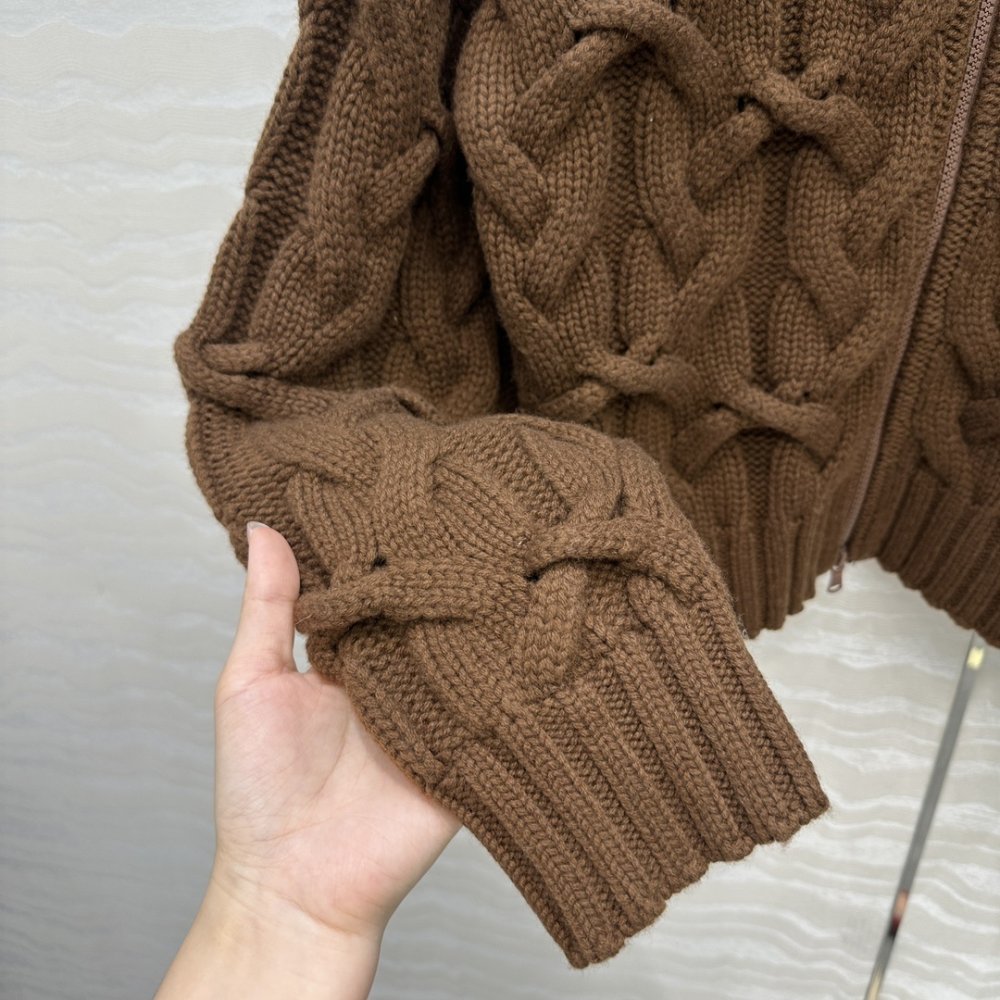 Кашемировый свитер женский на молнии фото 6