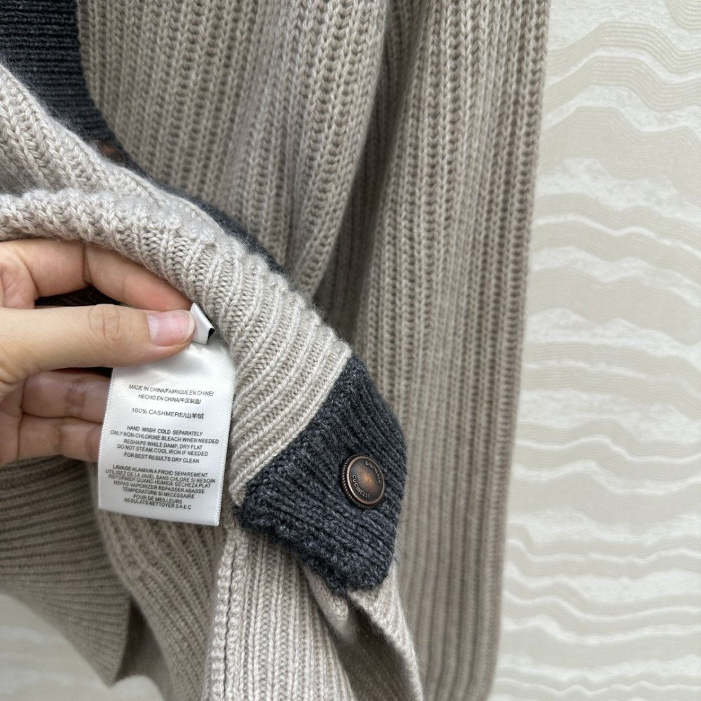 Кашемировый свитер женский на молнии фото 7