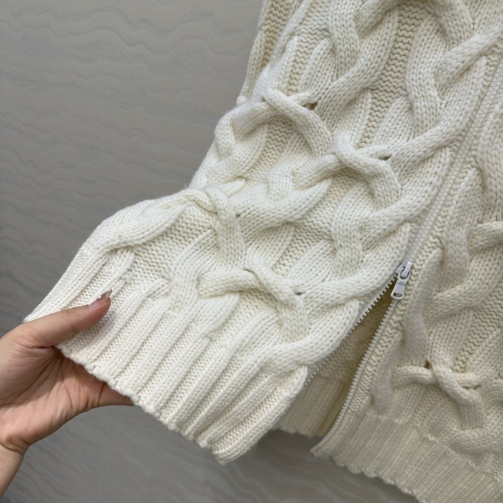 Кашемировый свитер женский на молнии фото 7